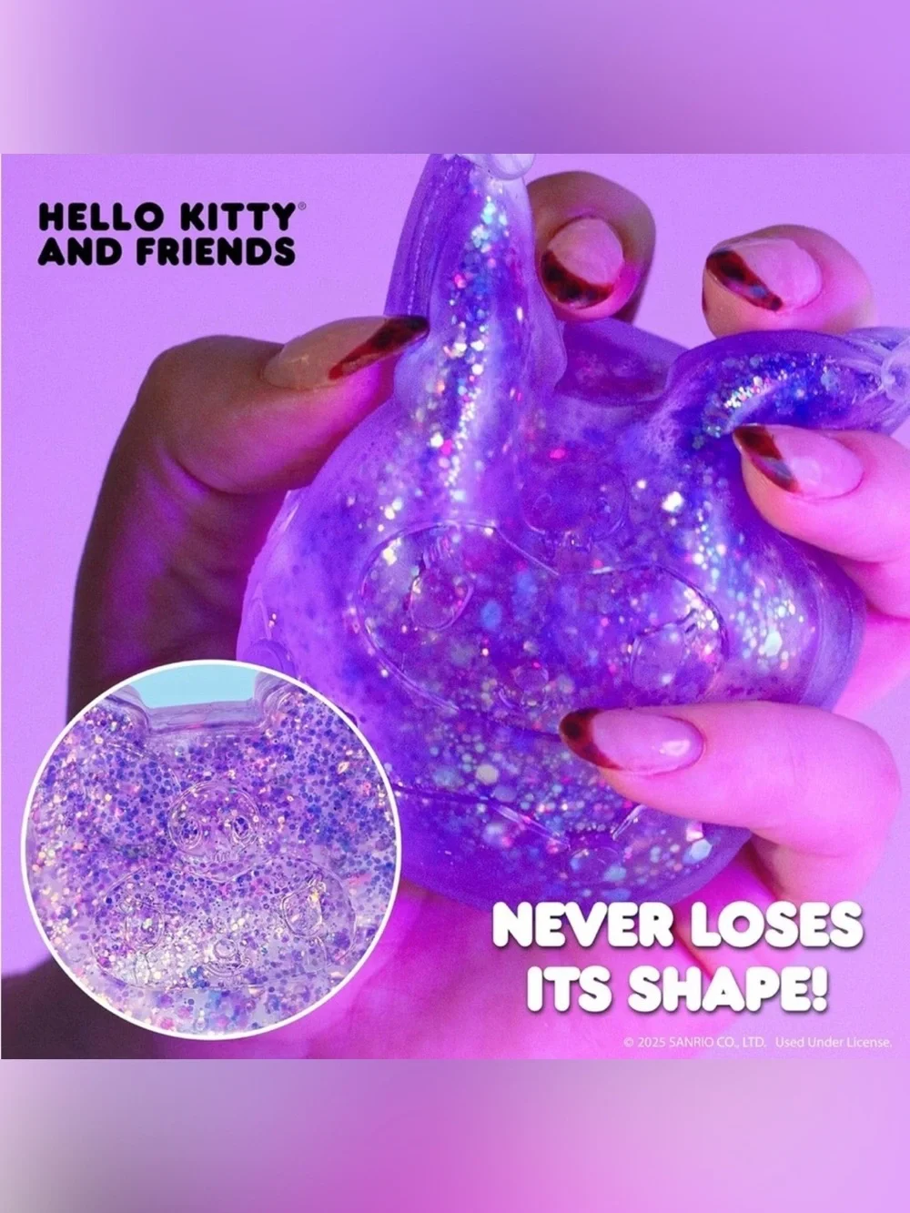 Kuromi Gelli Gels Slimy Gloop Squishi